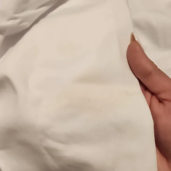 White Button-Up Lab Coat - Picture 3 of 3